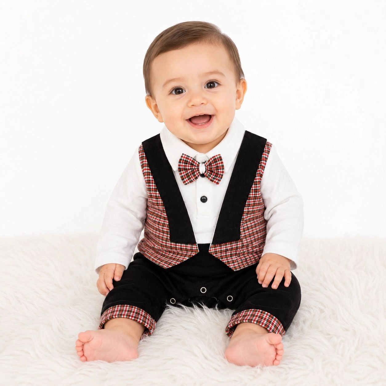 MG Premium Baby Tux Rompers Range