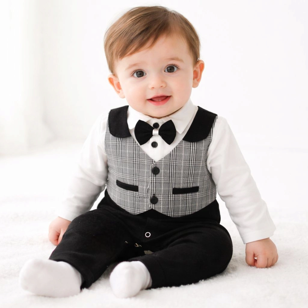 MG Premium Baby Rompers Range Black