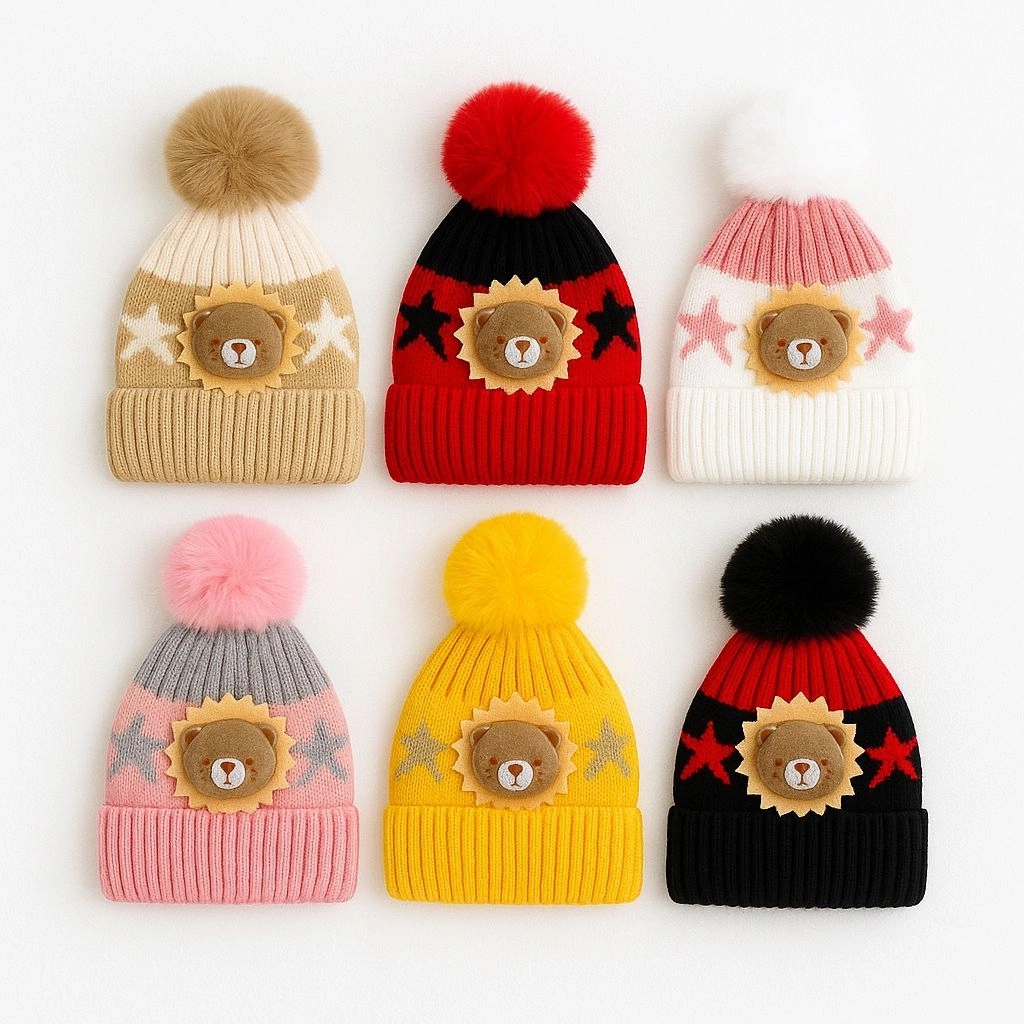 Imported Baby Woolen Caps Collection(6months-3years)