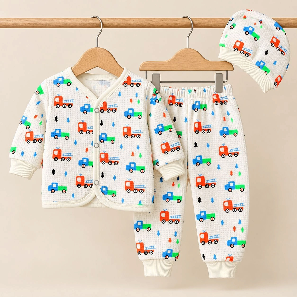 Baby Pajama Suit with Cap SK(0-3 months)
