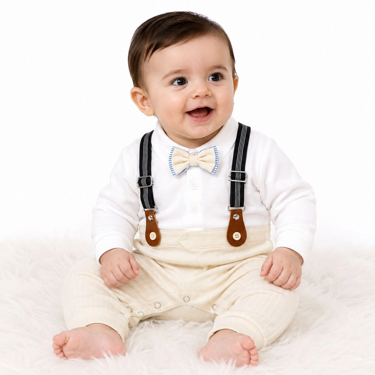 MC Premium Tux Baby Rompers Collection