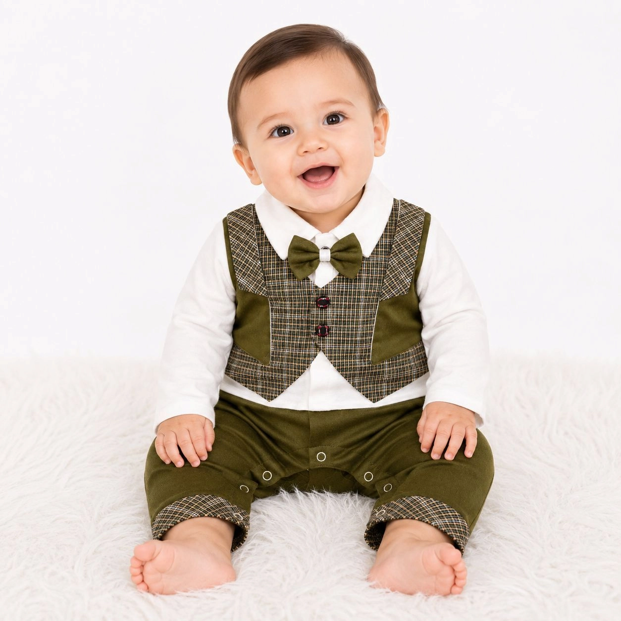 MG Premium Baby Tux Rompers Range