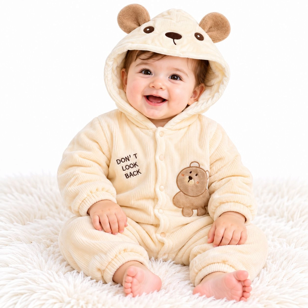 Baby Quilted Foaming Winter Rompers – Cozy & Stylish – winter baby rompers for newborns and infants in Pakistan | Baby Spot