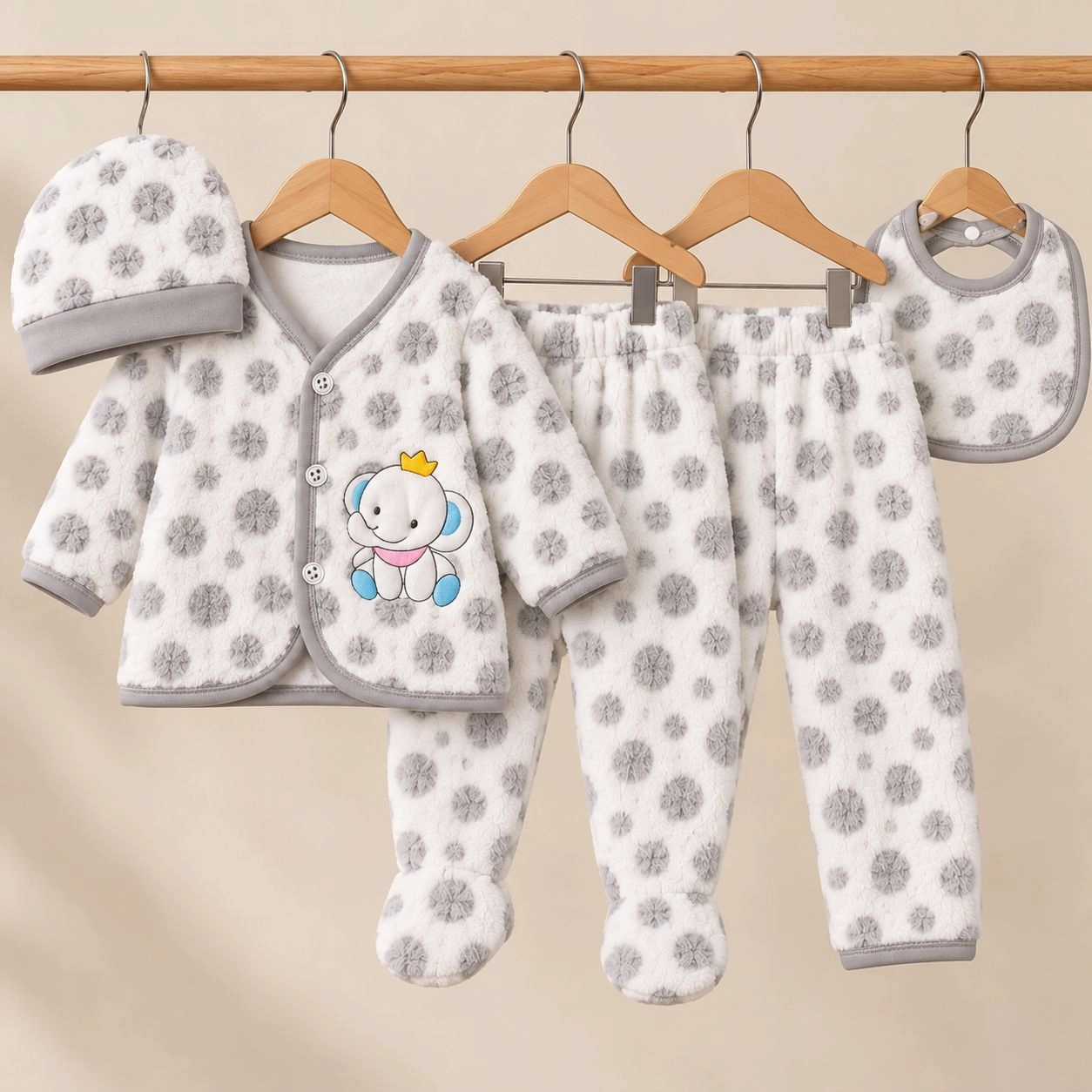 Baby winter 5 Pcs Starter Set Dresses