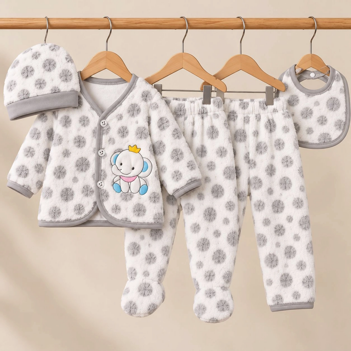 Baby winter 5 Pcs Starter Set Dresses