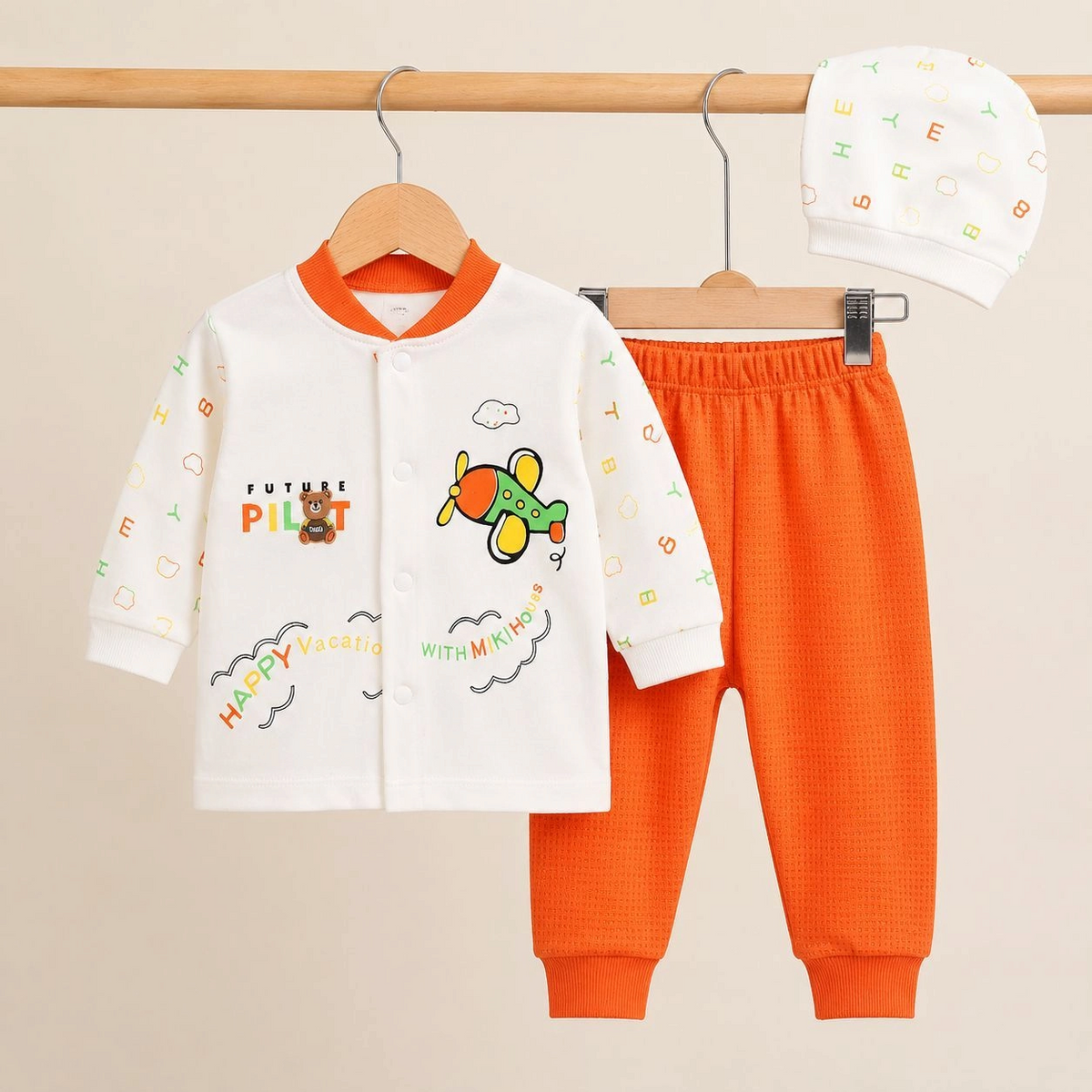 Baby Pajama Suit with Cap SK(0-3 months)