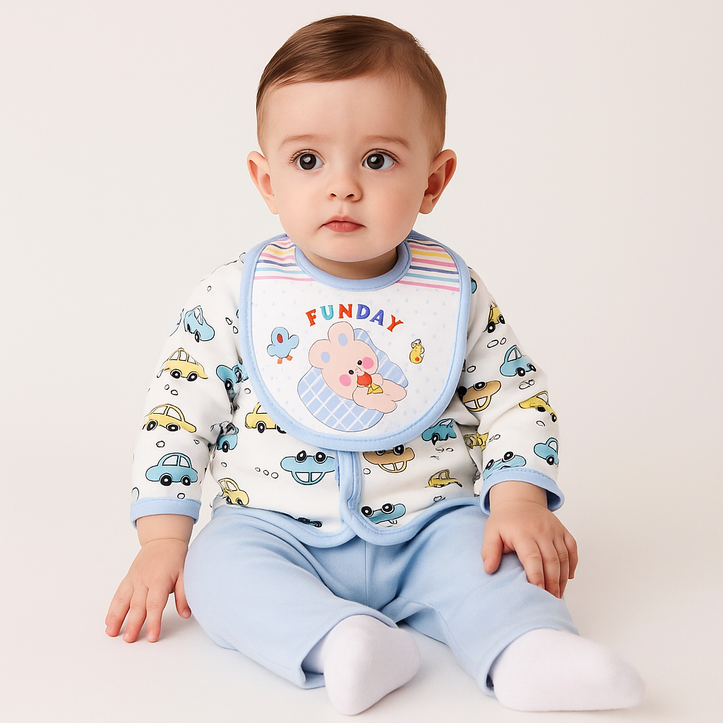 Winter Fleece 3 pc baby suits