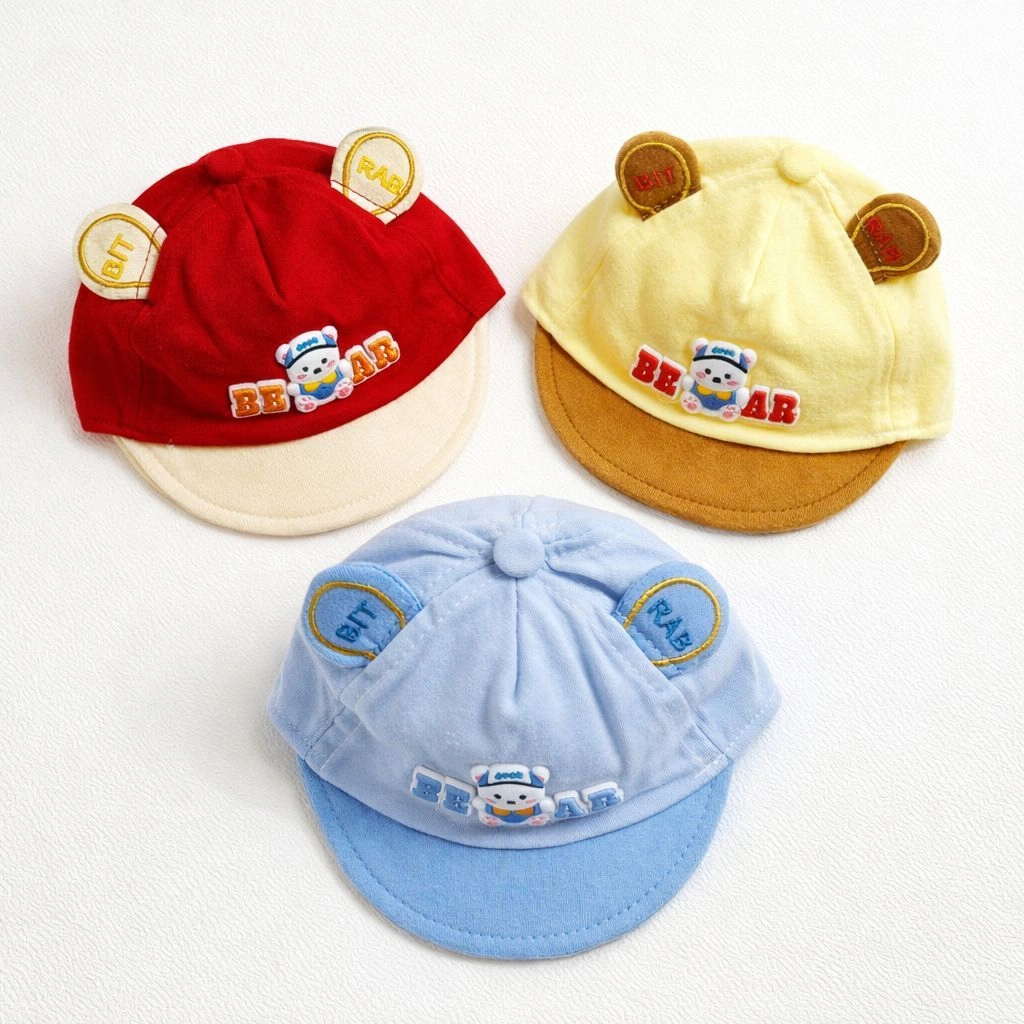 Baby P-Cap Style Cotton Caps(0-6 months)