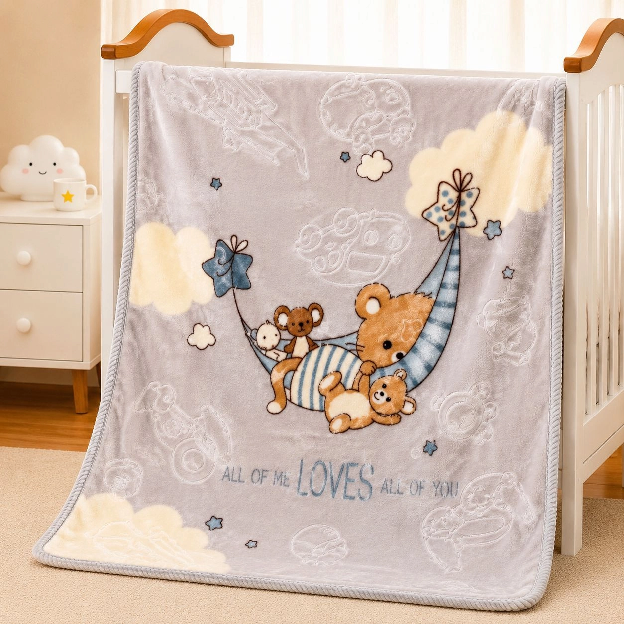 Baby Soft Double-Ply Blanket (100 X 100Cm)