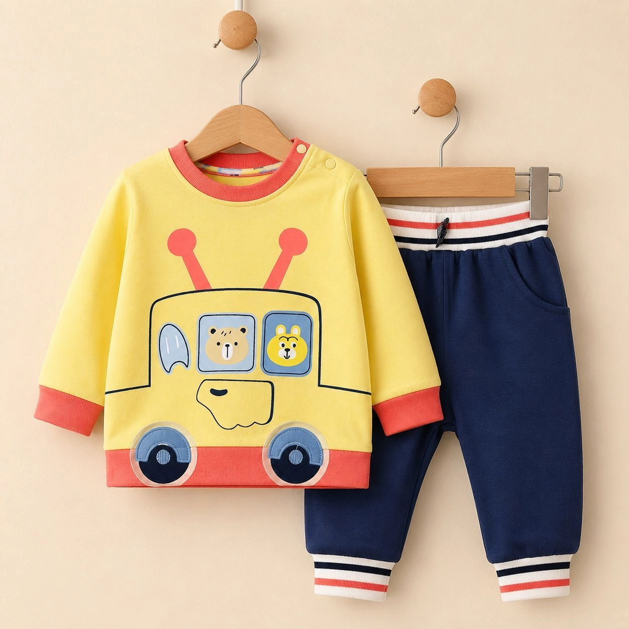 Justborn Branded Baby Pajama Suit