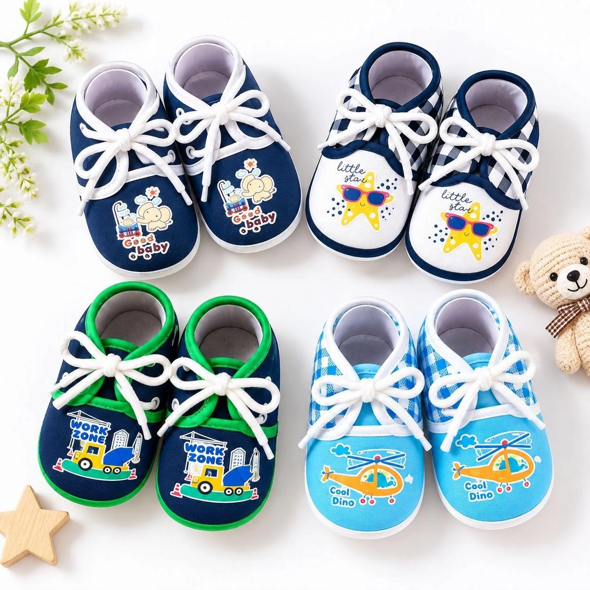 Deal of Baby Imported Cotton Shoes Collection