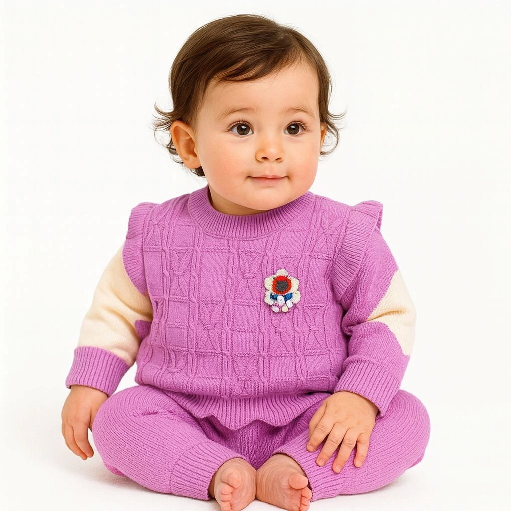 Baby Woolen Pajama Suits – Winter Collection ❄️