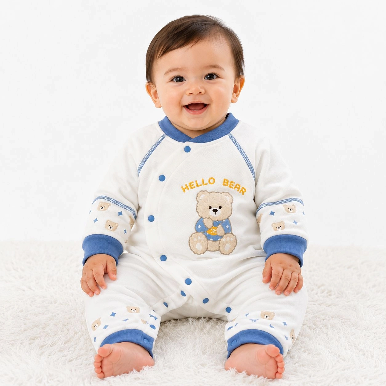 Baby Winter Rompers – Cozy & Stylis