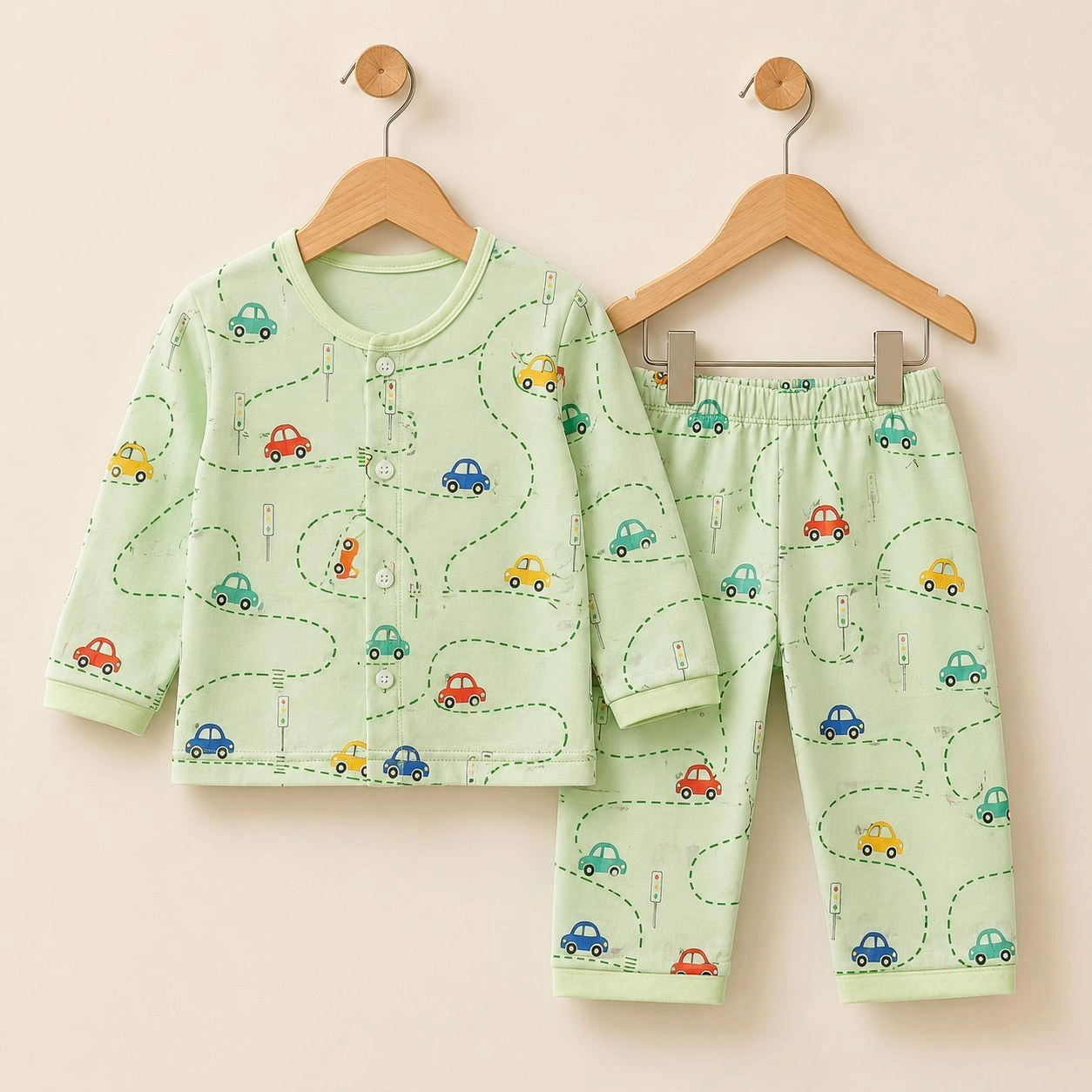 MAMO Branded 100% Cotton pajama suit