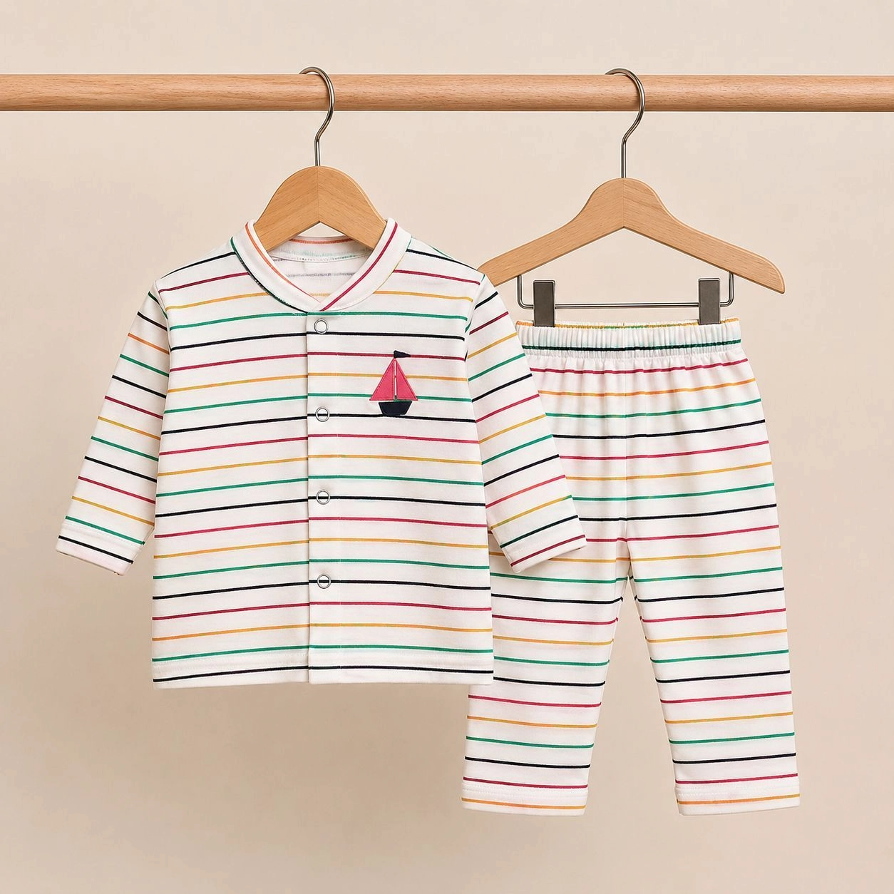 SunnyStar® Baby Pajama Suits(0-3 months)