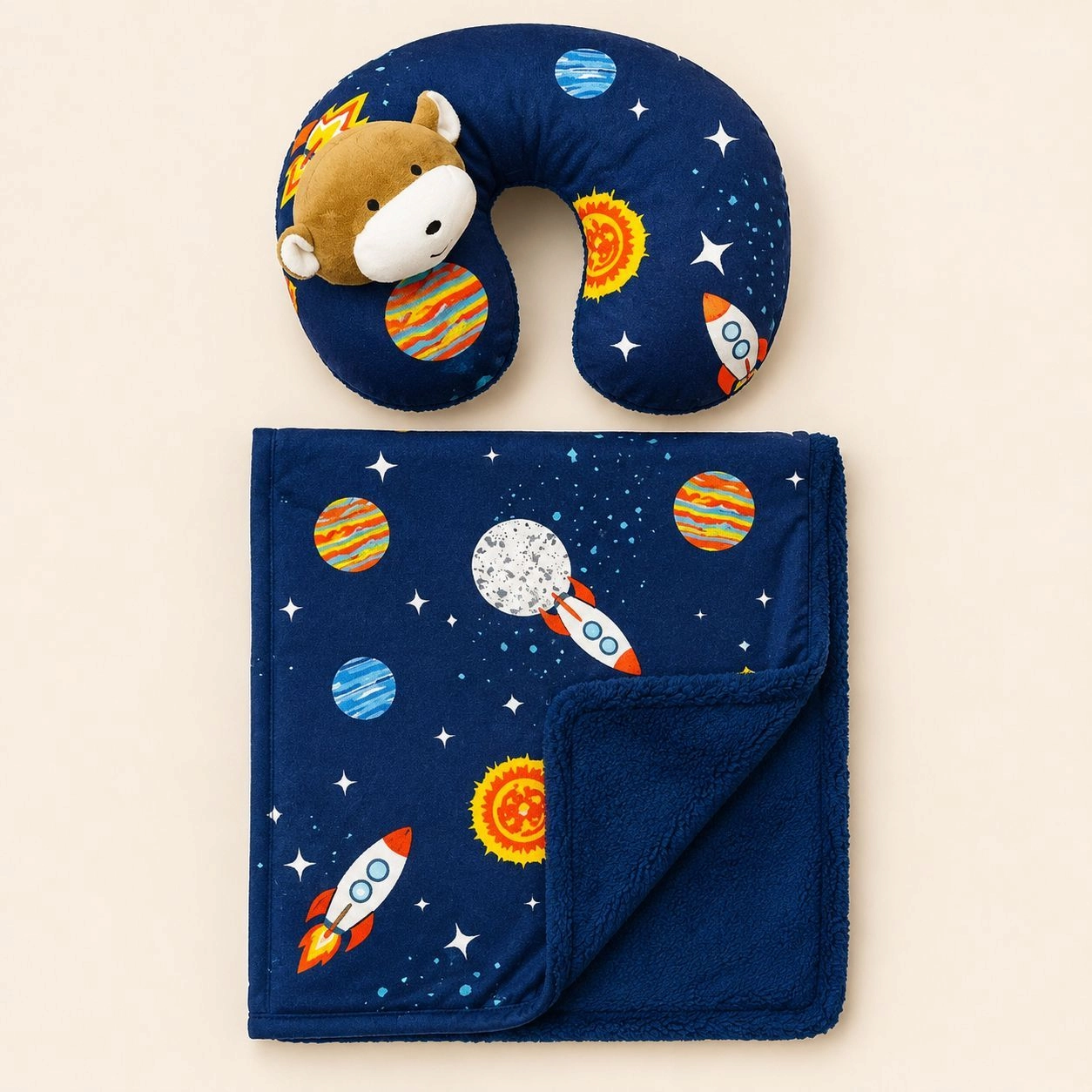 Baby Blanket with Pillow