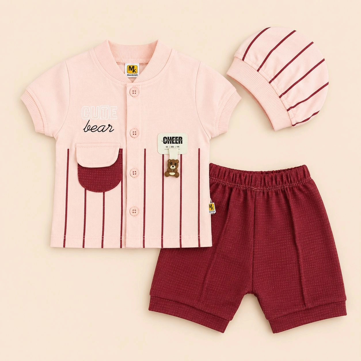 Baby Niker Suit with Cap (0-3 months)