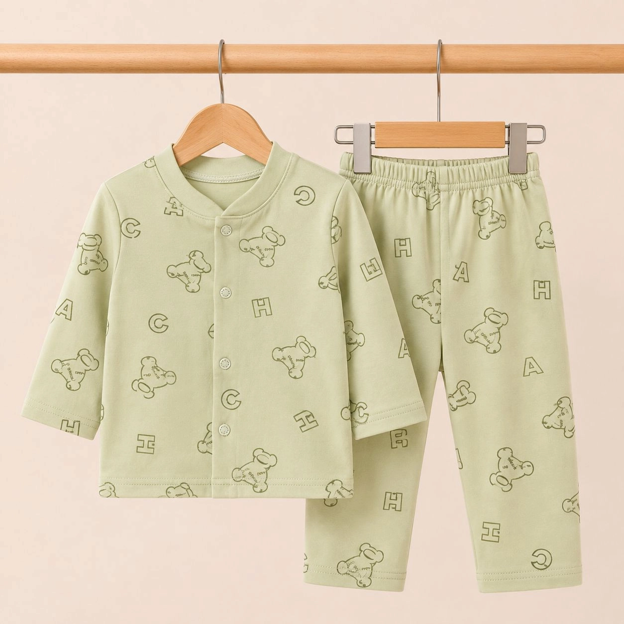 Winter Fleece 2 pc baby suits