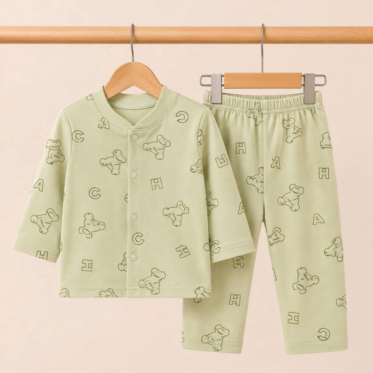 Winter Fleece 2 pc baby suits