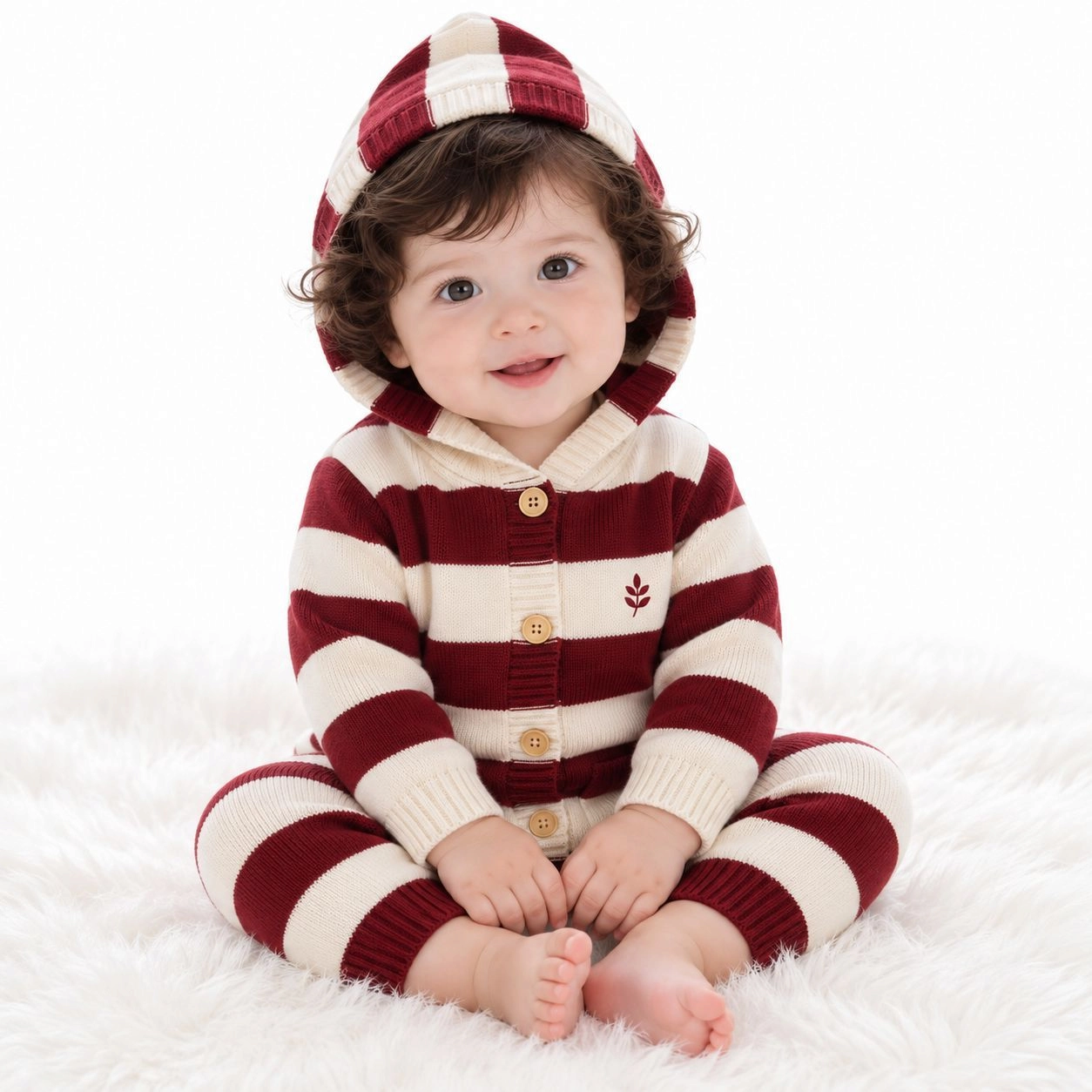Imported Woolen Baby Rompers