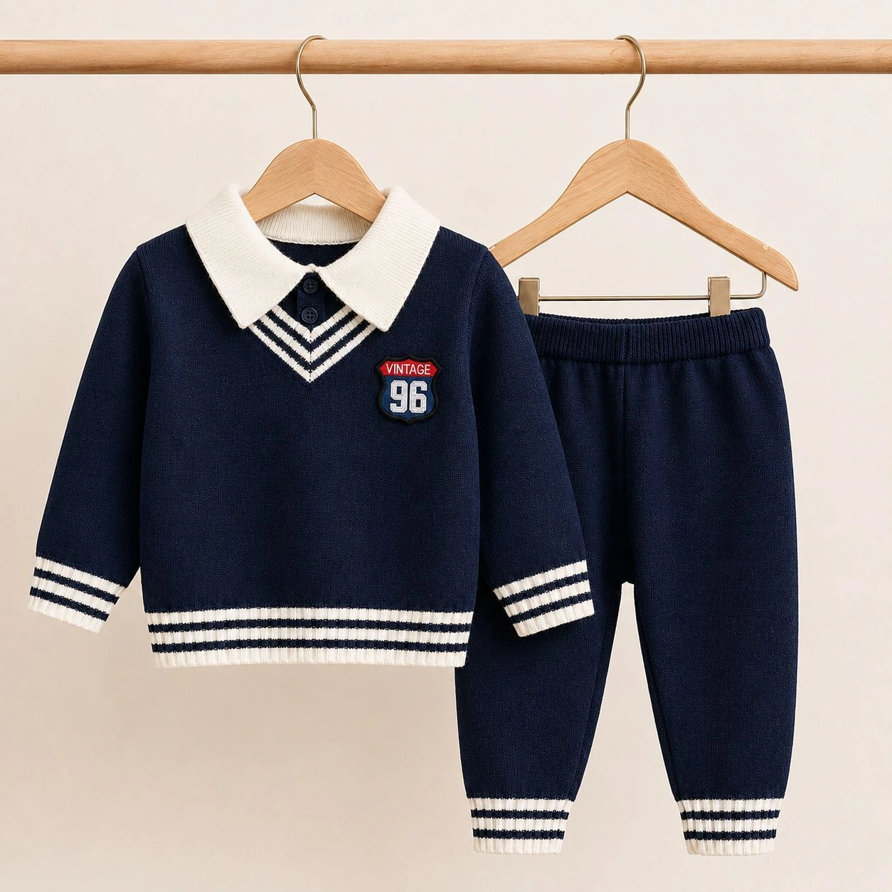 Baby Woolen Pajama Suits – Winter Collection ❄️