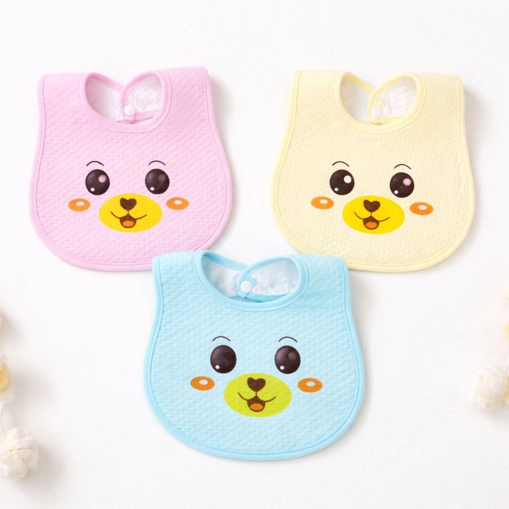 Set of 3 beautifully crafted bibs