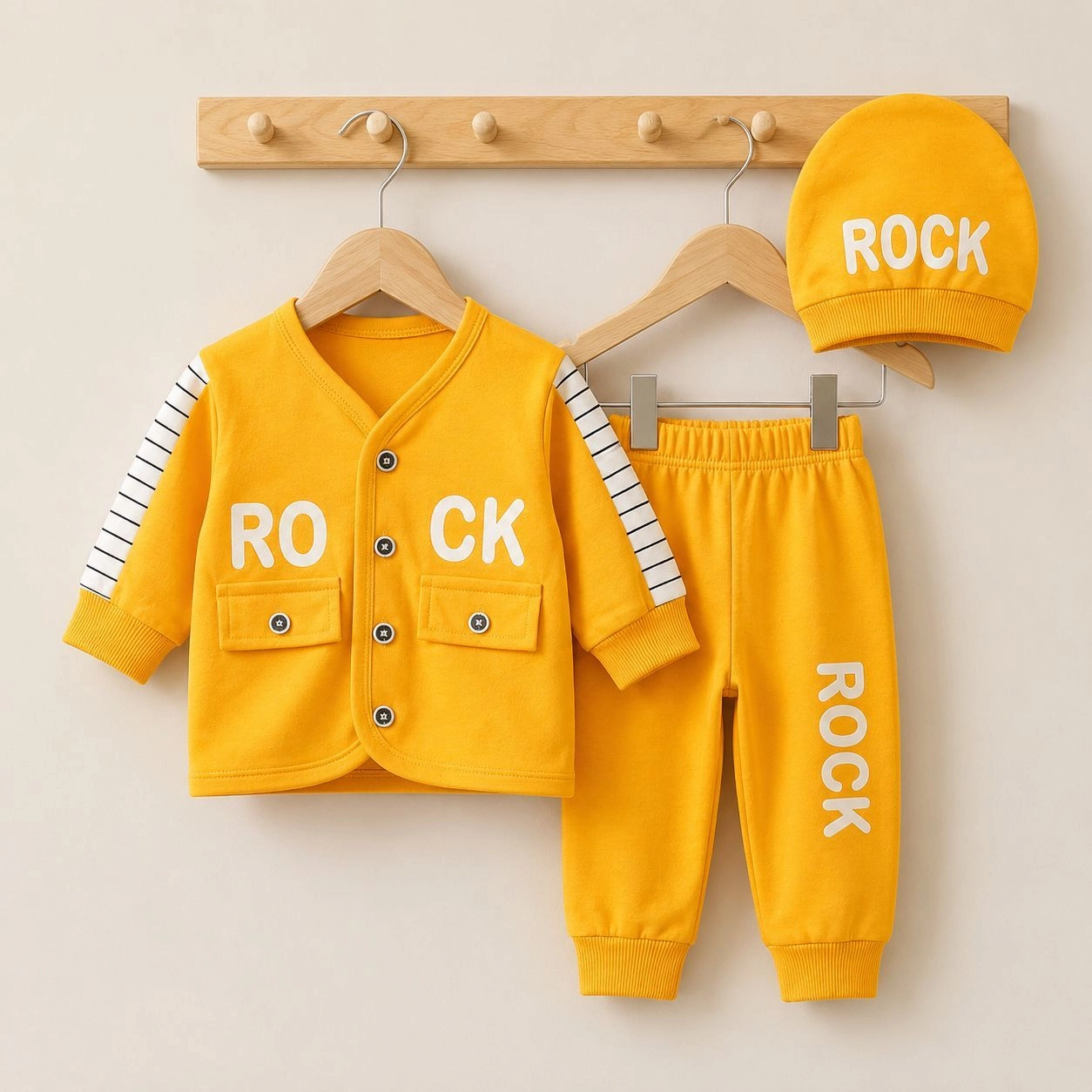 Baby Pajama Suit with Cap SK(0-3 months)