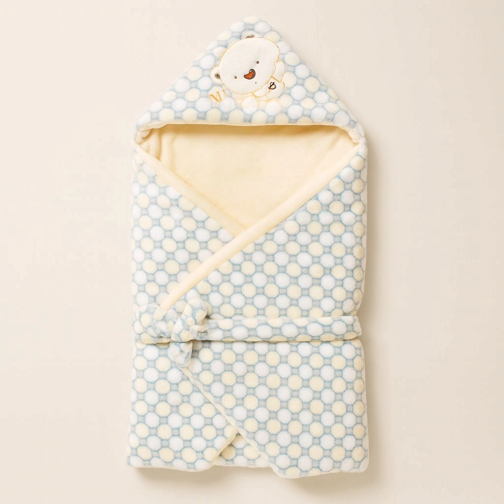 Baby Quilted Sleeping Bag / Carry Nest with Belt