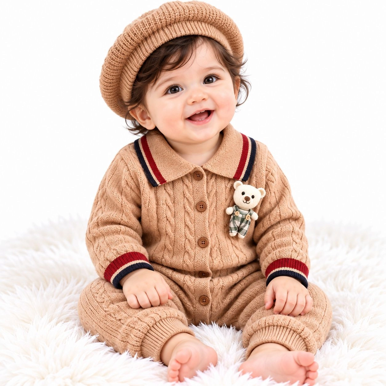 Imported Woolen Baby Rompers – winter baby rompers for newborns and infants in Pakistan | Baby Spot