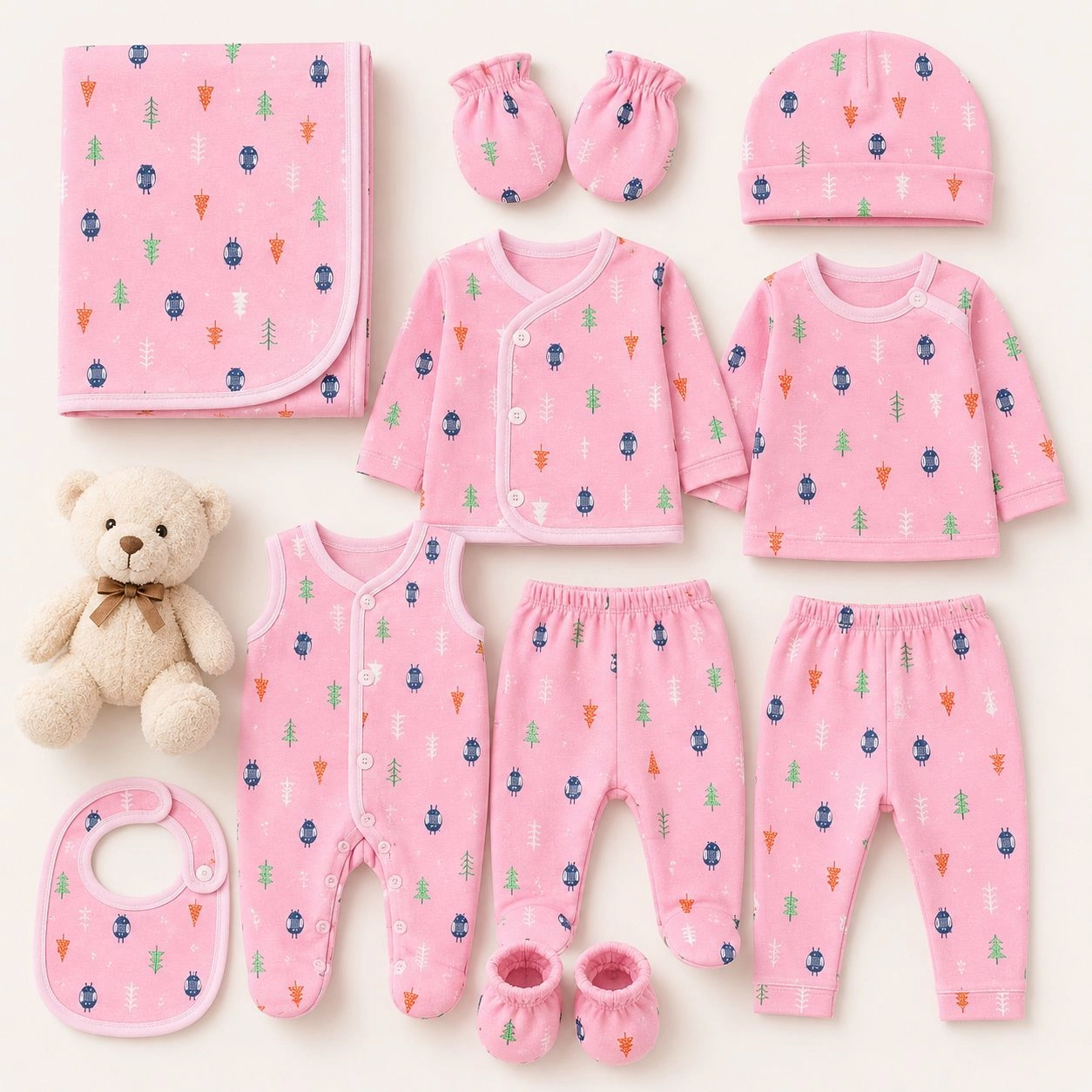 11 pcs baby winter starter set collection