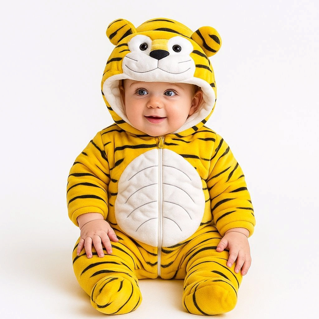 Baby Quilted Foaming Winter Rompers – Cozy & Stylish