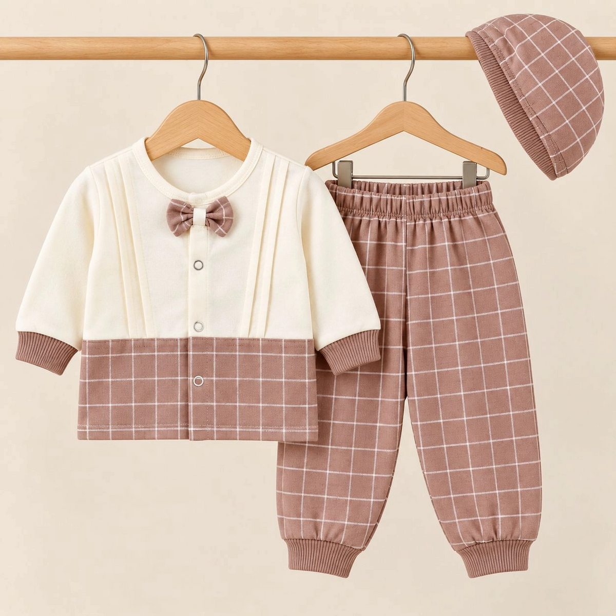 Baby Pajama Suit with Cap SK(0-3 months)