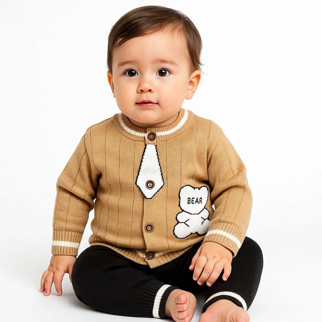 Baby Woolen Pajama Suits – Winter Collection ❄️