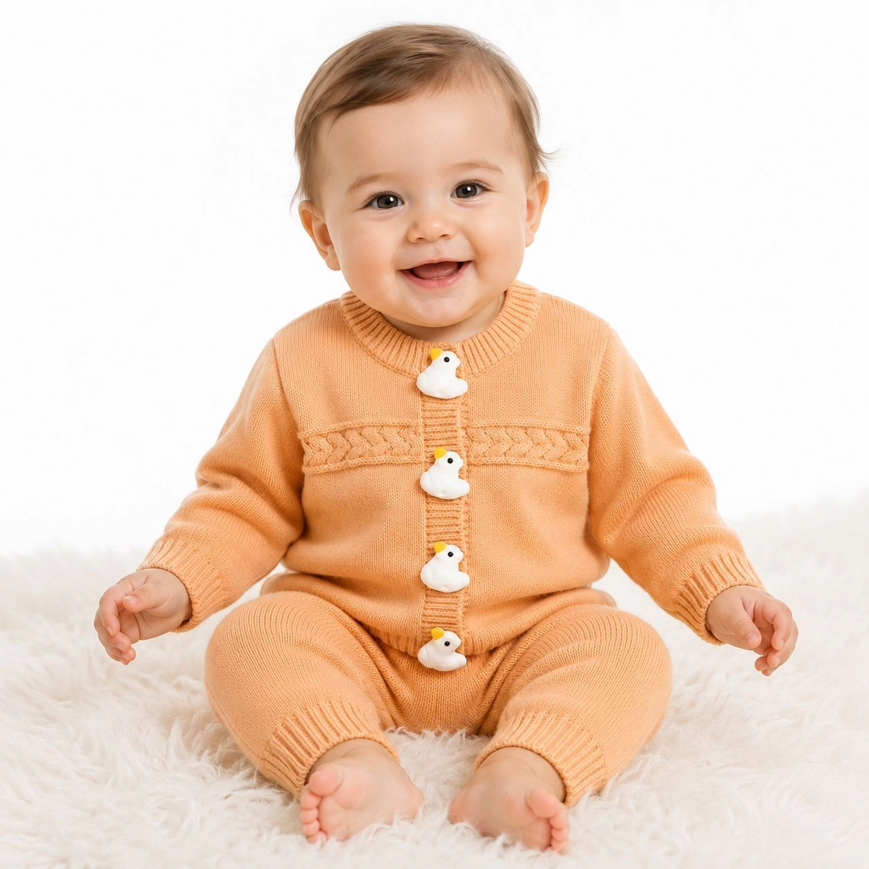 Baby Woolen Pajama Suits – Winter Collection ❄️