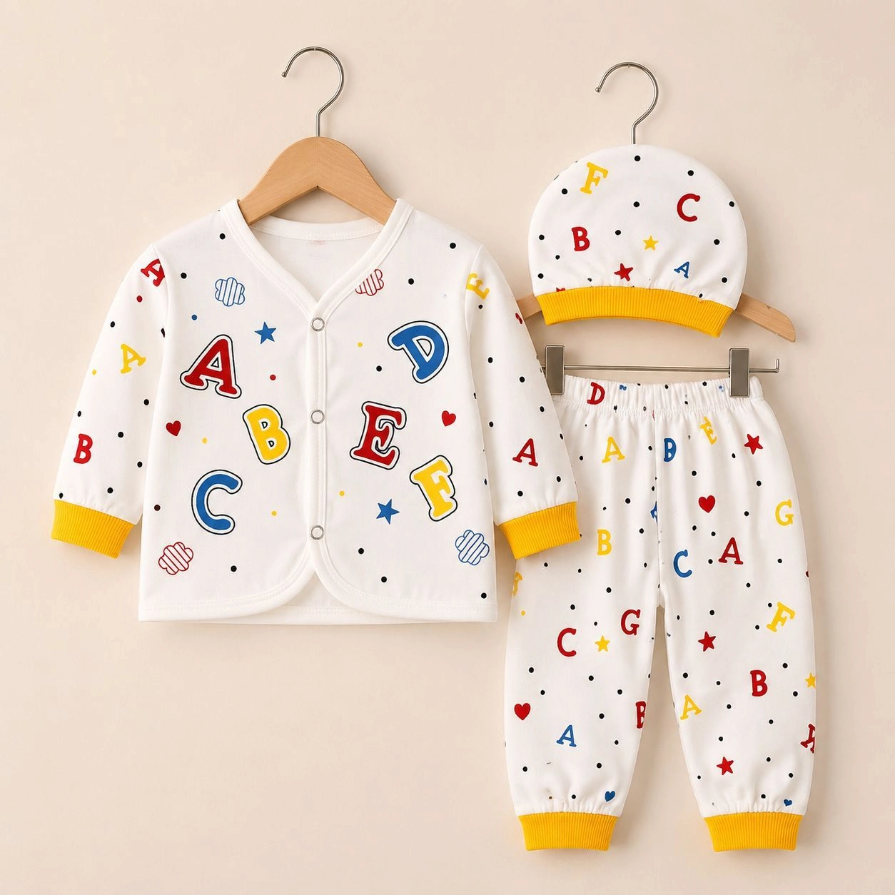 Baby Pajama Suit with Cap SK(0-3 months)