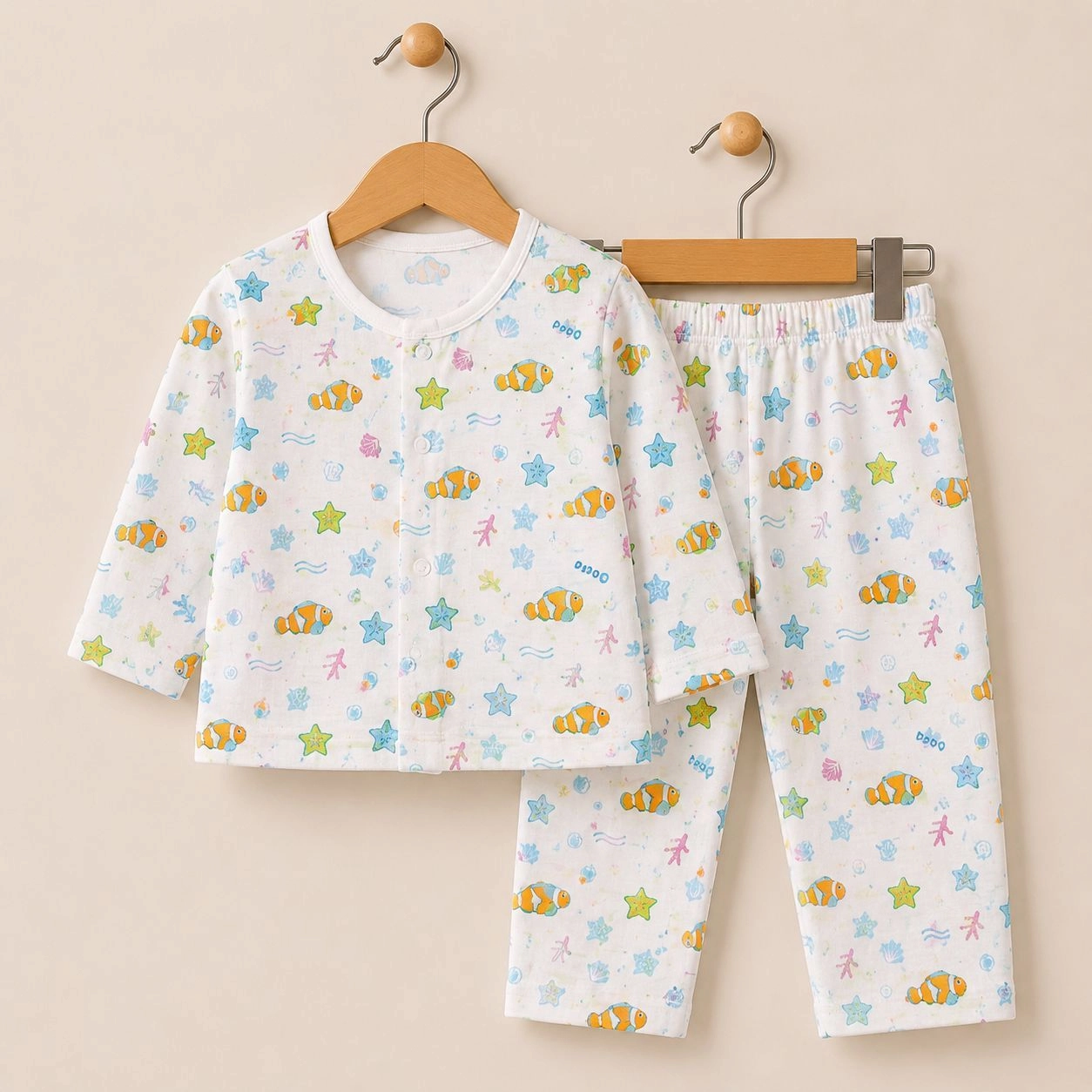 MAMO Branded 100% Cotton pajama suit