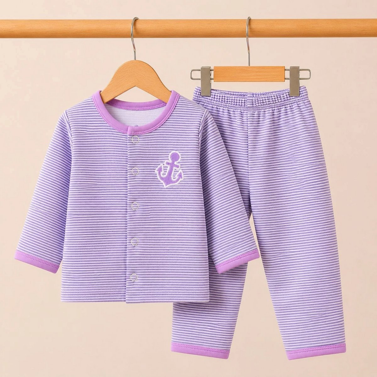 Winter Fleece 2 pc baby suits(0-3 month)
