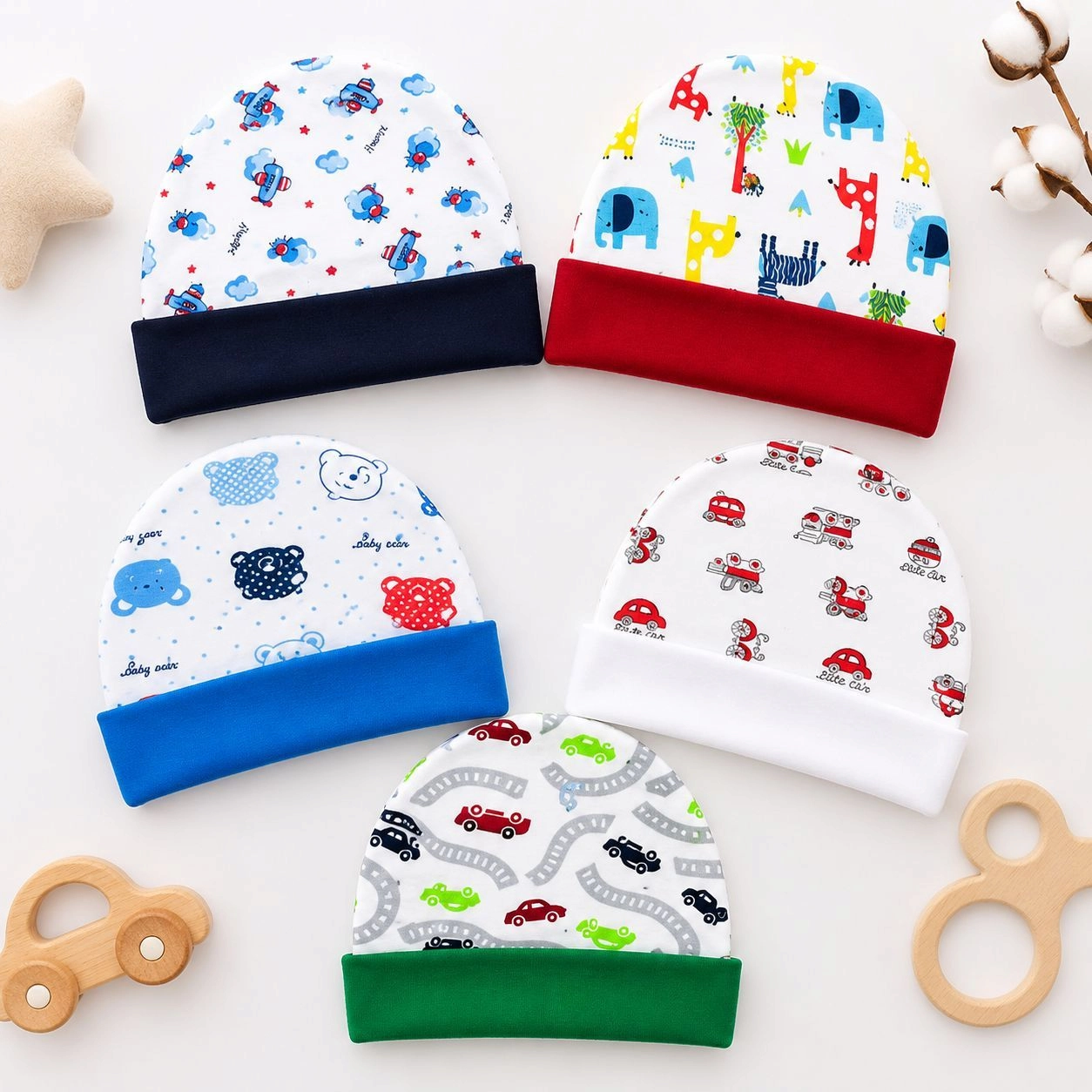 Baby Caps Set of 5