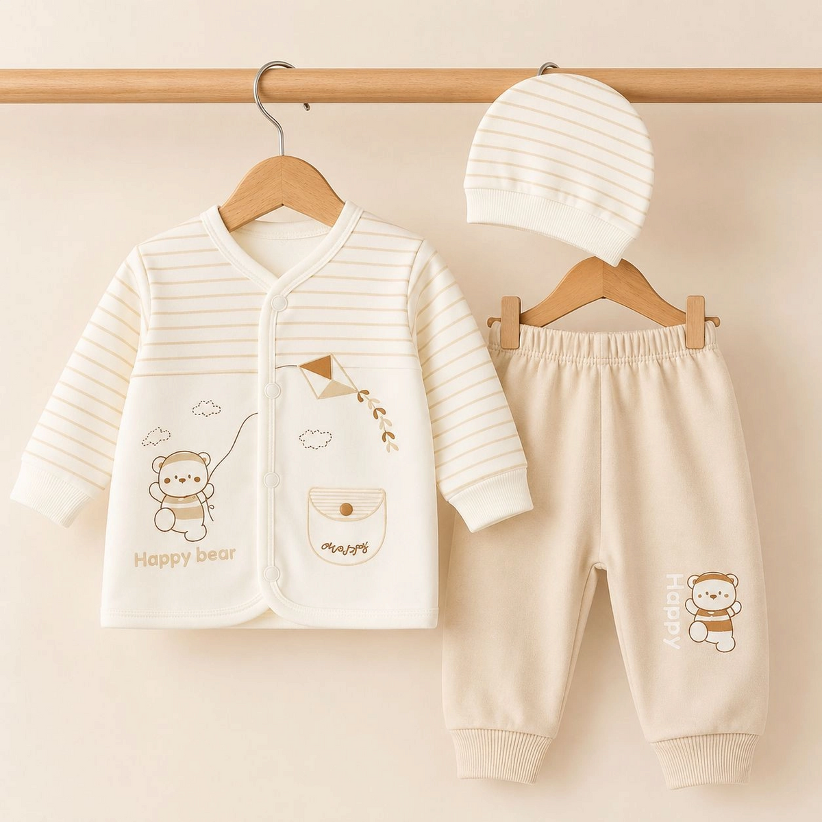 Baby Pajama Suit with Cap SK(0-3 months)