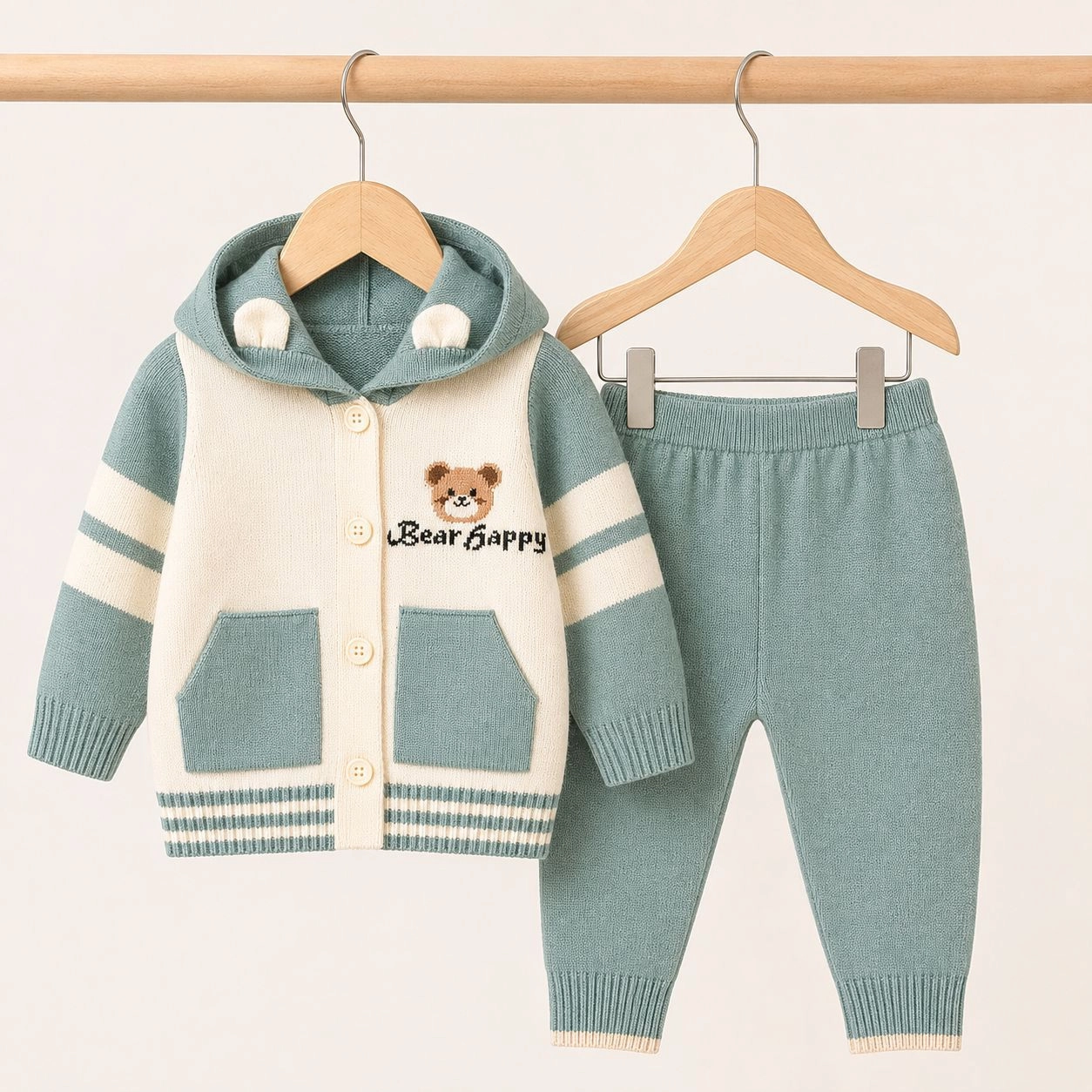 Baby Woolen Pajama Suits – Winter Collection ❄️