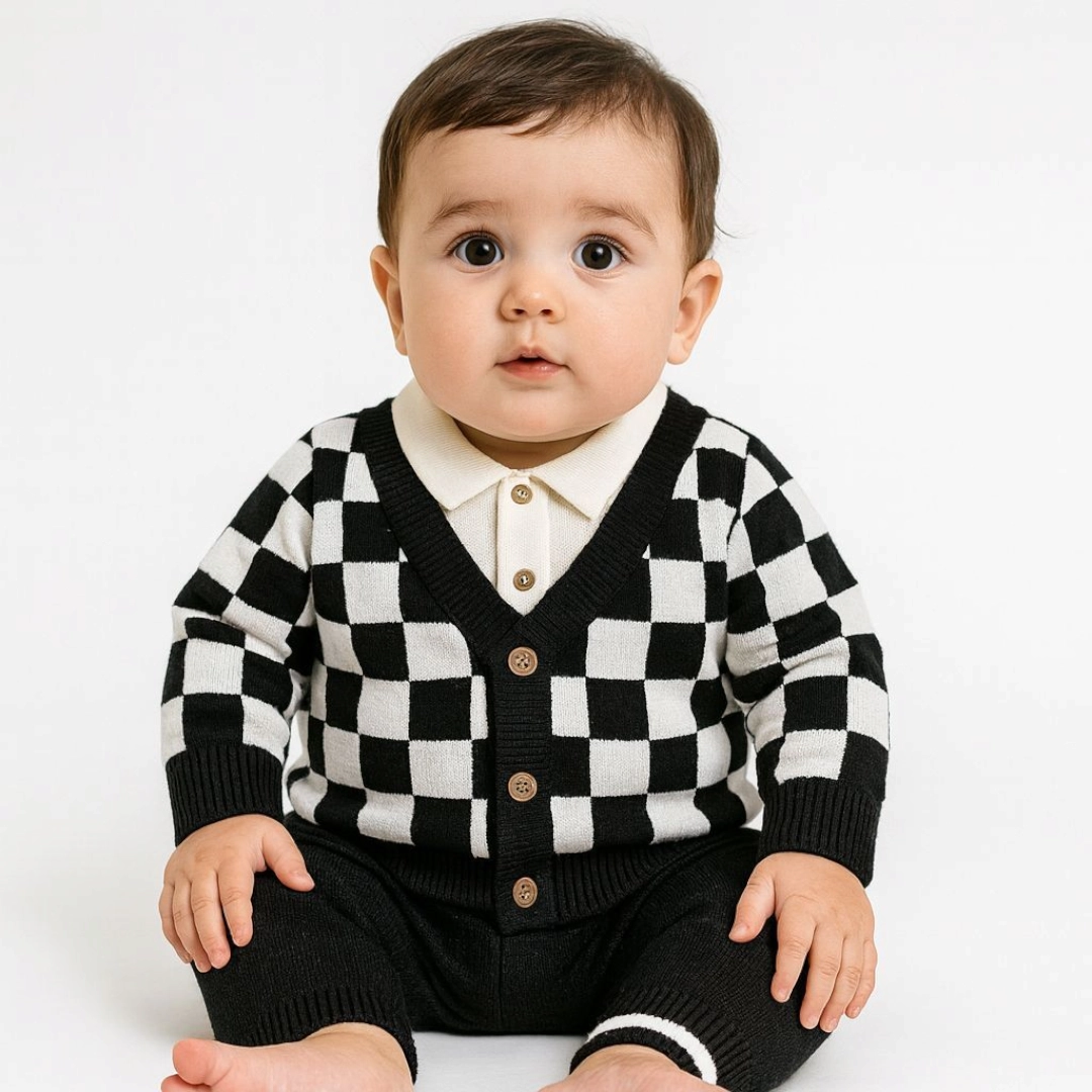 Baby Woolen Pajama Suits – Winter Collection ❄️