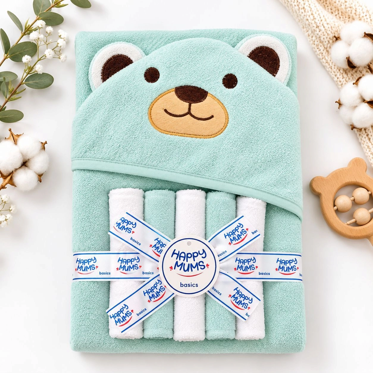 HM Baby Hooded Bath Towel Set