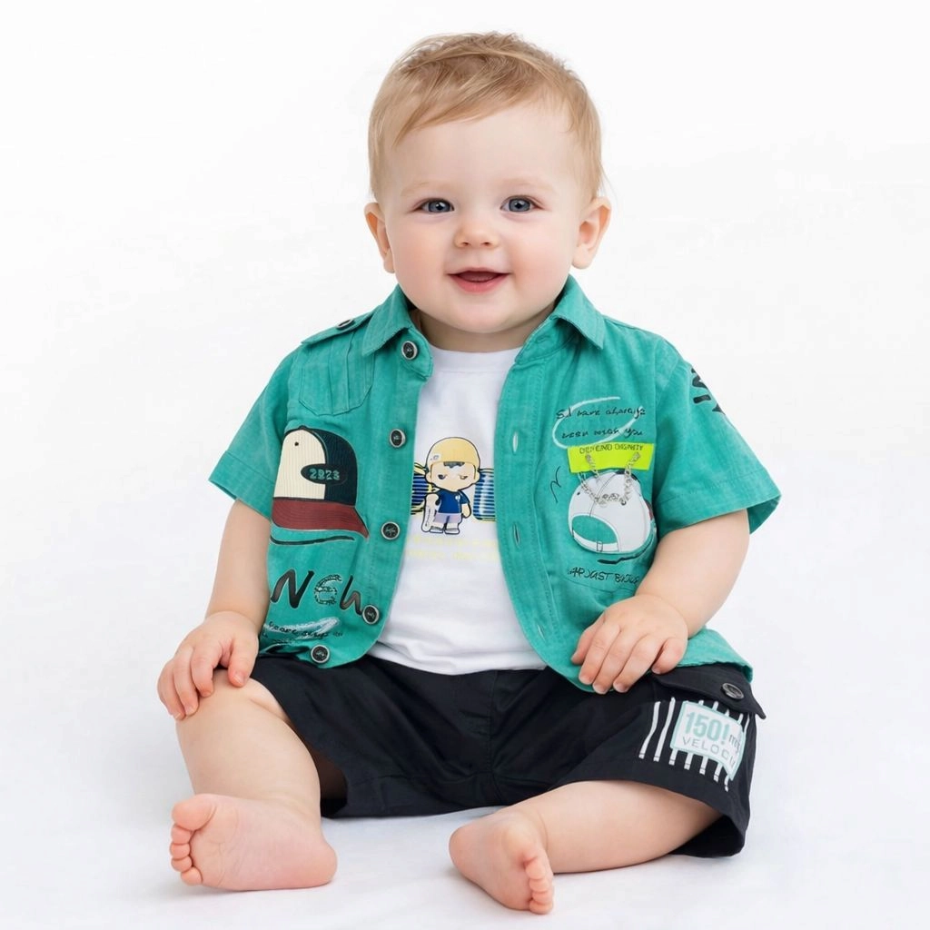 💙✨ BILLER Branded 3-Piece Kids Nicker Suit Collection ✨💙