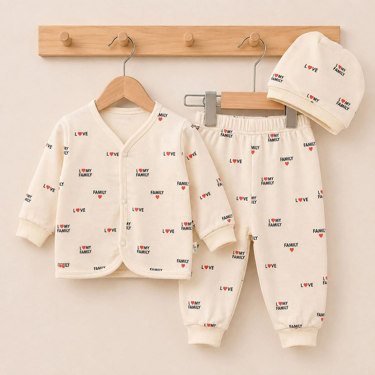 Baby Pajama Suit with Cap SK(0-3 months)