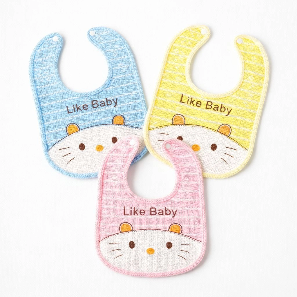 Set of 3 beautifully crafted bibs