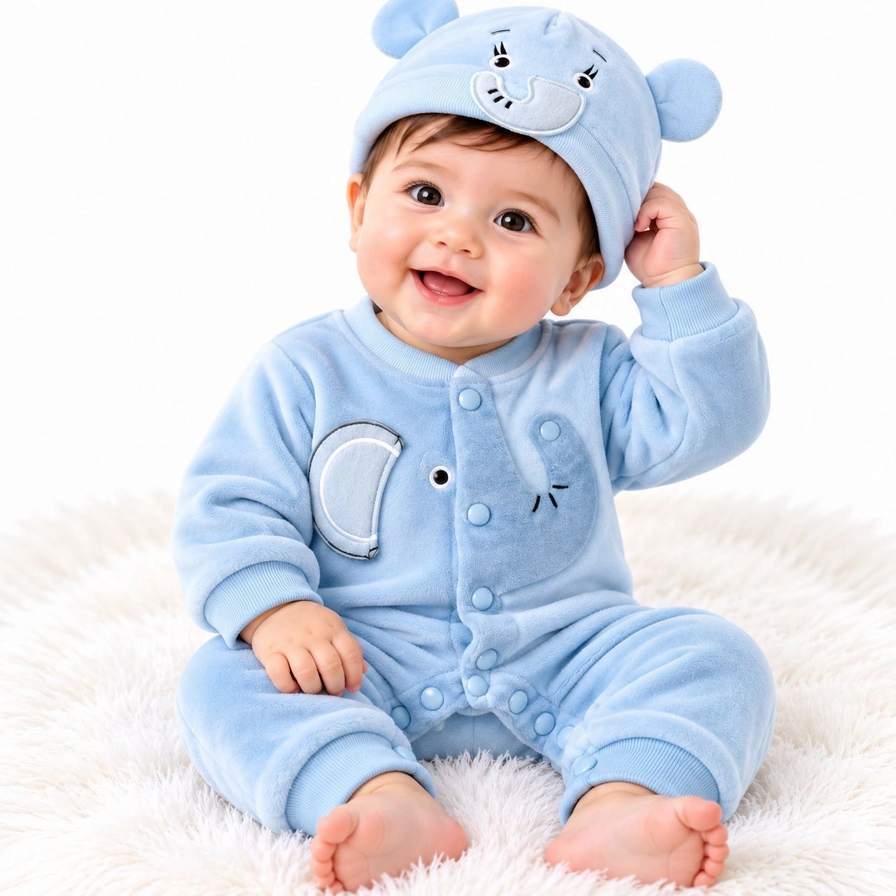 JB Baby Winter Rompers – Cozy & Stylish