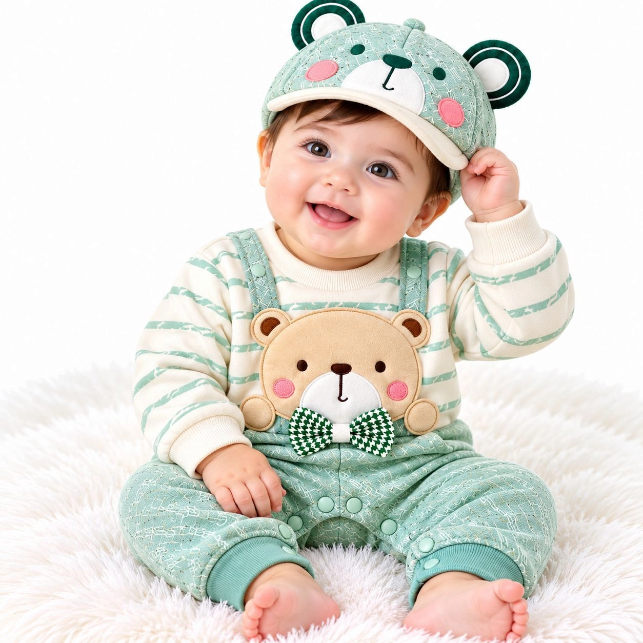JB Baby Winter Rompers – Cozy & Stylish