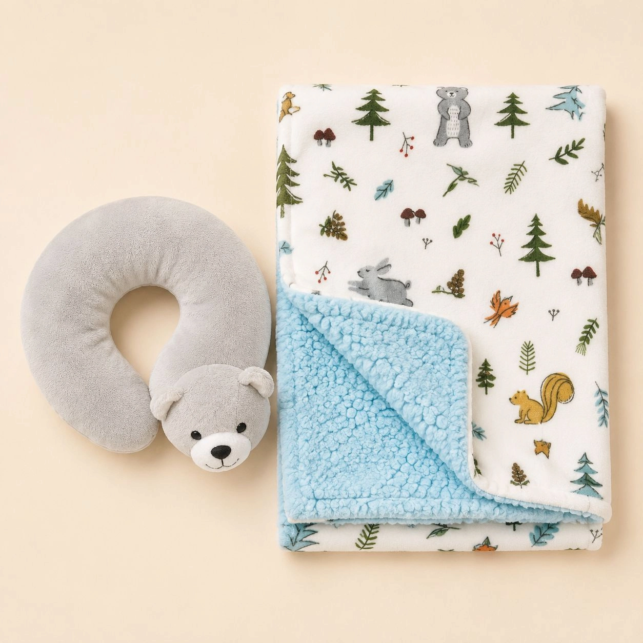 Blanket with pillow collection