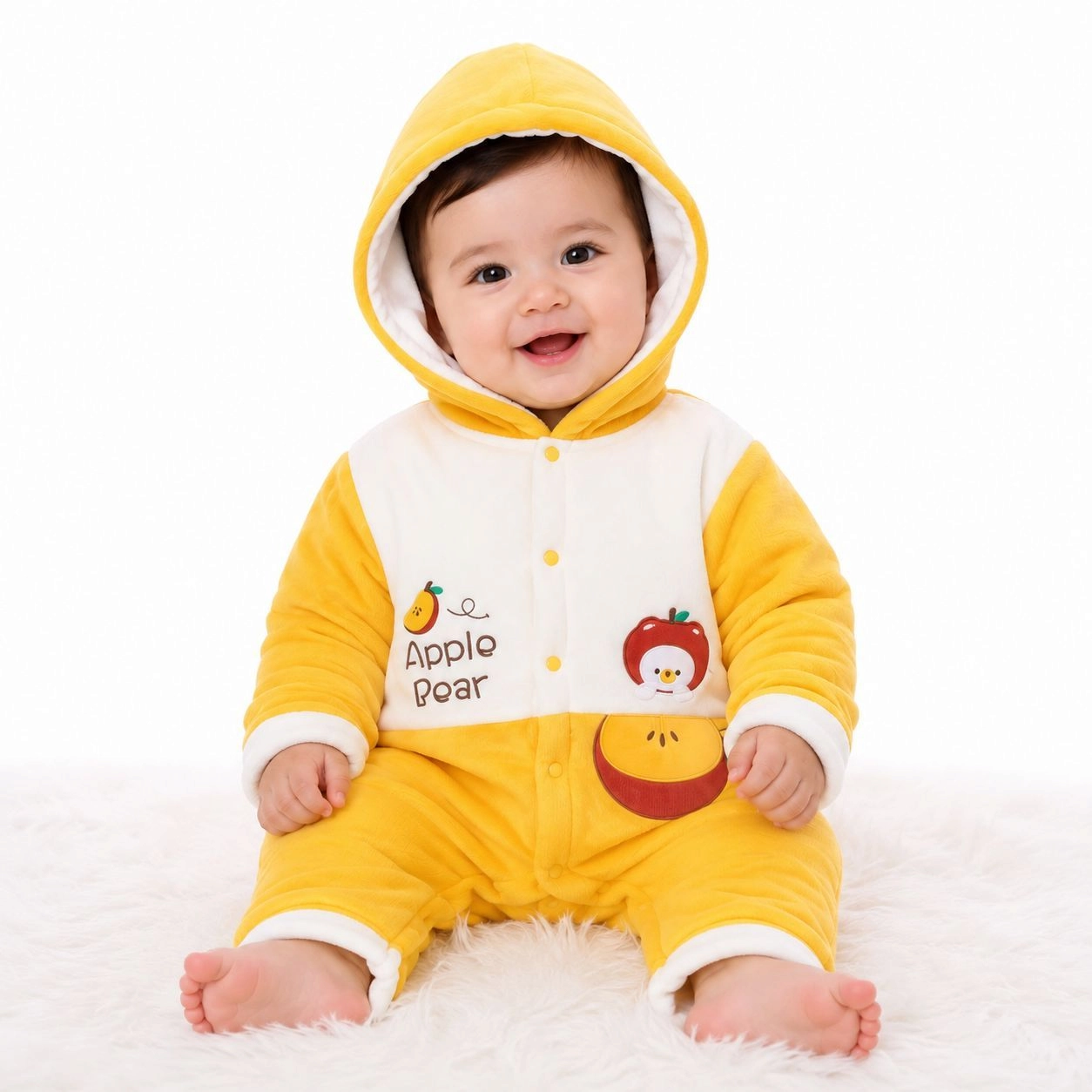 Baby Quilted Velvet Baby Romper Collection