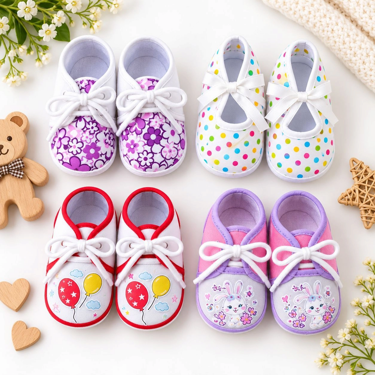 Deal of Baby Imported Cotton Shoes Collection